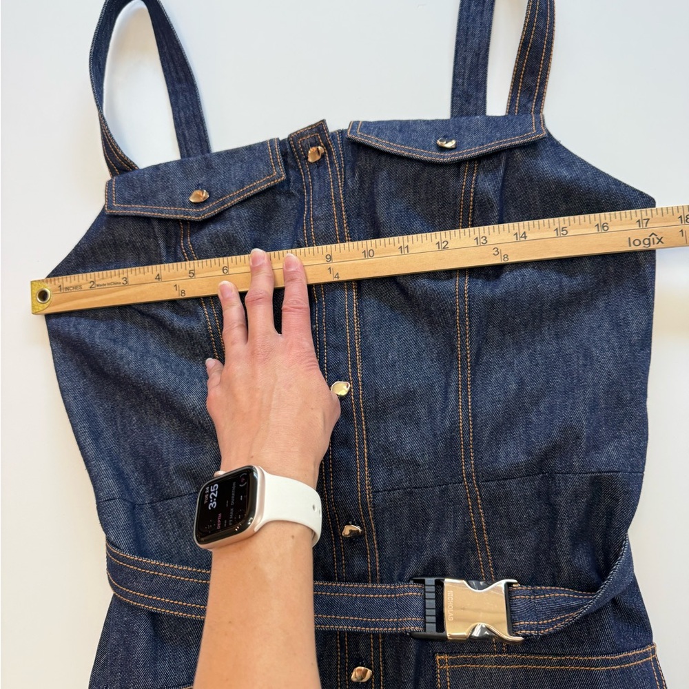 Nicholas the Label Shea Denim Button-Front
Midi-Dress Size 8 NWT - Picture 6 of 16